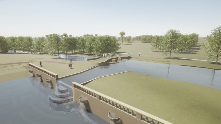 Land & Water helps return historic lake back to its former glory at Boughton House
