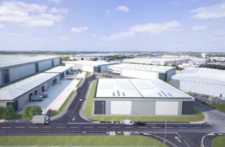 Glentrool Submits Planning for a further 515,990 sqft at Sherburn2